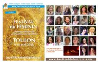 Festival Du Féminin Toulon. Du 9 au 10 avril 2016 à TOULON. Var. 